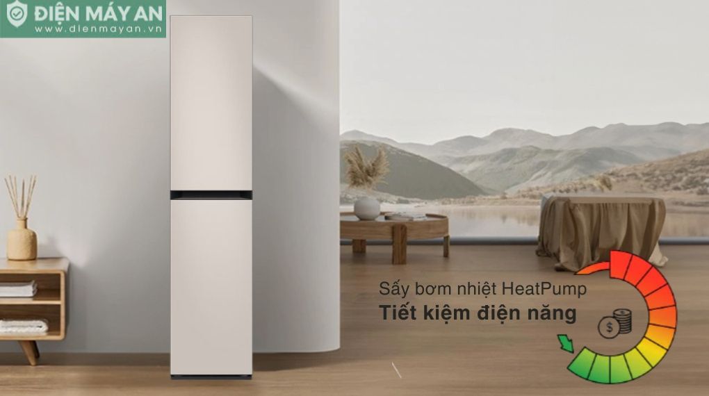 Tủ chăm sóc quần áo thông minh Samsung Bespoke AirDresser 3 móc DF18CB8600ERSV